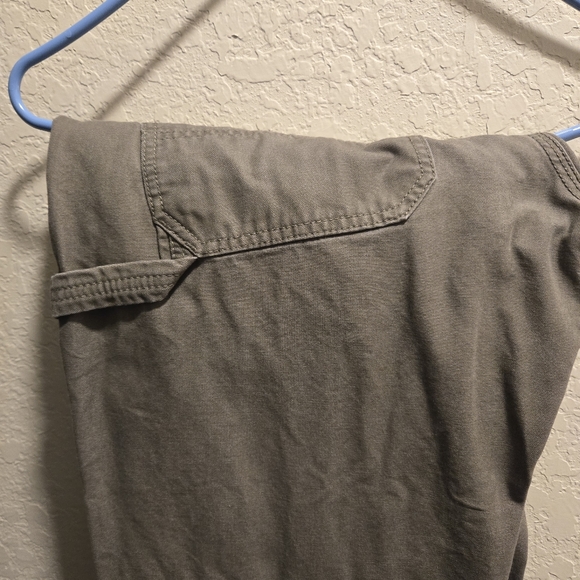 Ridgecut Men's Relaxed Fit Mid-Rise Canvas Utility Pants - Picture 2 of 7